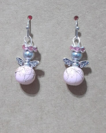 angel earrings