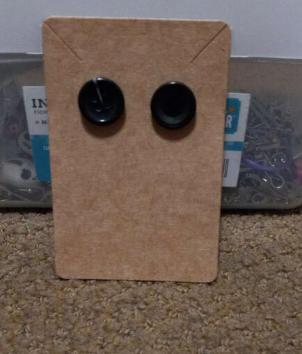button stud earrings