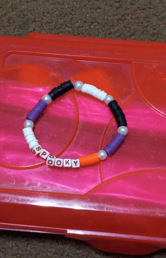 Halloween bracelet
