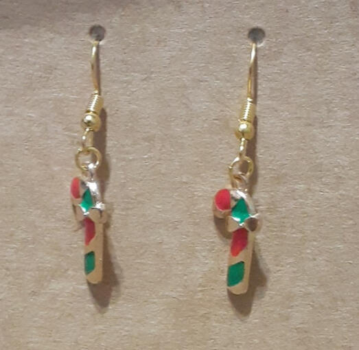 snowman earrings
