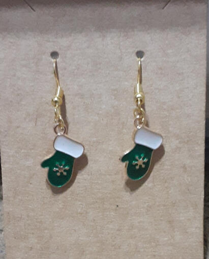 music note stud earrings